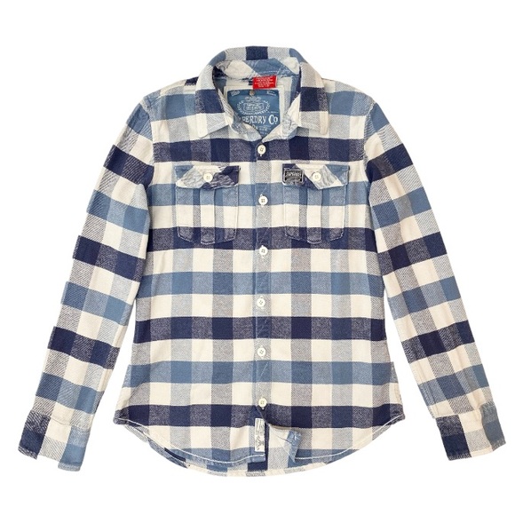 Vintage SuperDry Shirt Jacket - Picture 1 of 12